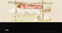 Desktop Screenshot of latabernadegaia.com
