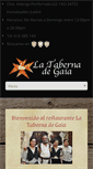 Mobile Screenshot of latabernadegaia.com